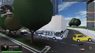 Bus Driver | ROBLOX Bandar | No passenger, very quiet