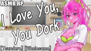 Tsundere GF Makes You a Birthday Cake |ASMR RP| [F4A] [Tsundere] [Caring] [Wholesome]