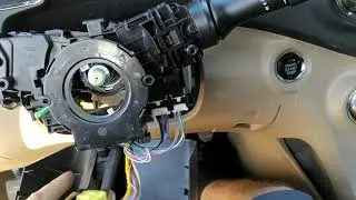Replacing the steering column cable Toyota Highlander / Lexus LX/RX