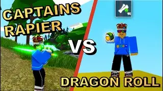 DRAGON ROLL vs CAPTAINS RAPIER (Which Will Give You More Luck) | Roblox Islands