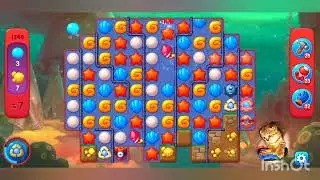 Fishdom,1349 level,no Booster - 1349 уровень, прохождение без бустеров.