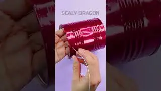Idea con latas  #scalydamadragon