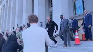 The Rock Has a Meeting at The Pentagon 😲