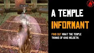 A Temple Informant - Main Quest Walkthrough (TES III Morrowind: Tribunal)