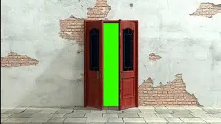 Door Green screen animation||Green screen video #animation #greenscreenvideo #greenscreen