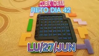 ASOMBROSO DESAFIO ---- PUZZLE KALENDER RETO DIA 42