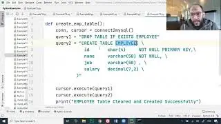 Lecture12 Part3  PostgreSQL Database   Python Connect to postgres