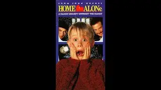 Opening to Home Alone 1991 VHS