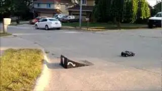 Slash 4x4 Bike Ramp Action