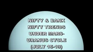 Weekly Market Forecast: Nifty & Bank Nifty Under Mars-Uranus (July 15-19)