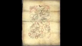 Карта сокровищ Форта Нойград в The Elder Scrolls V: Skyrim