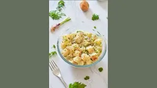 #shorts Easy & Tasty Potato Salad VEGAN 😋😍🍲-@palatesdesire