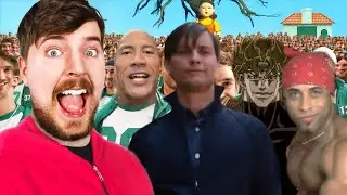 Bully Maguire Speedruns MrBeast Squid Game