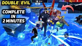 💯 in 2 Minutes - Free Fire Zombie Hunt Double Evil | Zombie Mode Tricks #tngamersgod
