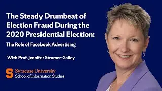 The Steady Drumbeat of Election Fraud During the 2020 Presidential Election | Research Talk