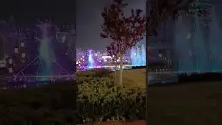 поющие фонтаны Ташкент city . часть1.