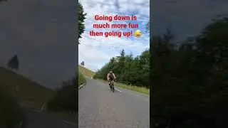 Nice ride down on the racebike!