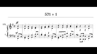 571 + 1 for piano