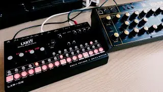 Erica Synths LXR-02 Sound Demo (with Behringer Wasp, Elektron Syntakt) Neon Pulse