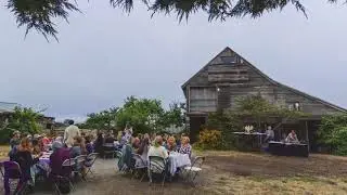 Timelapse of Fog Eater Cafe's pop-up night at Nye Ranch