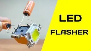Diy led flasher using relay