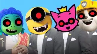 Minions.EXE & Luca 2021.EXE & Pinkfong.EXE & Paw Patrol.EXE - Coffin Dance Song Cover