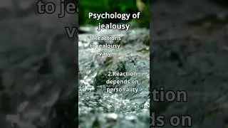Psychology of jealousy