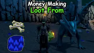 (2021) RuneScape 3 Money Making Guide: LOOT FROM 1 HOUR OF BLUE DRAGONS!