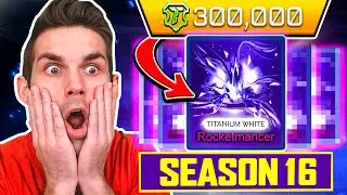 *NEW* OPENING 300k TOURNEY CREDITS IN ROCKET LEAGUE! *LUCKY* (Season 16 Tournament Cup Opening)