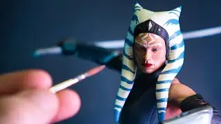 I 3D Printed my own AHSOKA Statue | Star Wars