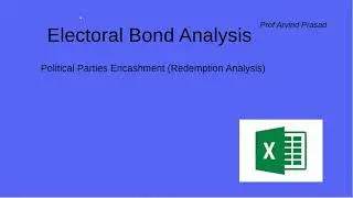 Electoral Bond, and Political Parties