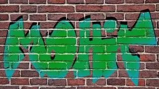 Photoshop Tutorial : How To Make Wall Graffiti