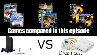 Dreamcast vs Playstation 2 Graphics Side by Side | ALL GAMES TESTED |