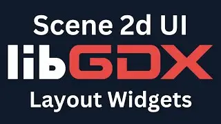 Java Game Development (Libgdx) UI Layout Widgets
