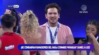 Con el 56,04% #DaniVicheVuyk y #Lee se consagran GANADORES de la primera edición del #Baila2024 🏆
