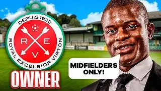 I Use Midfielders Only In This FM24 Rebuild