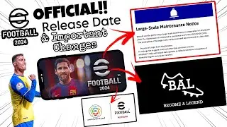 eFootball 2024 OFFICIAL Release date & game-changing updates