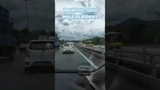 Kluang to Johor Bahru B-Roads scenics vs Highway jams. Taking a longer route might be faster.
