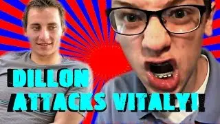 Dillion The Hacker Attacks Vitaly (Prankster) l VitalyzdTv (Racist Comment?)