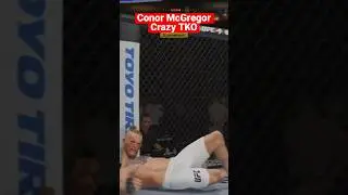Conor McGregor Crazy TKO 💤😭 (UFC4) Short