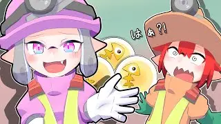 【手描きアニメ】金イクラ転売する奴【スプラトゥーン3/サーモンランNW】