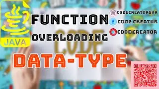 Amazing Concept Of Function Over Loading  In Java || #videos  #viralvideo #codecreatorskr