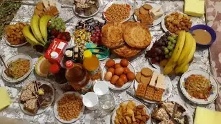 дастархони идонаи мо ва аз хиндустон👍🥰💐