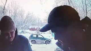 Видео с домофона. Розыск женщины.