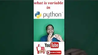 Variable in python | python tutorial | S1E2 |TWEAKANDTOOLS