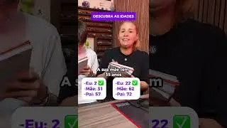 MÃE VS FILHO?? BATALHA DAS IDADES KKKKKKKK
