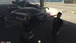 be down over bye the cops
