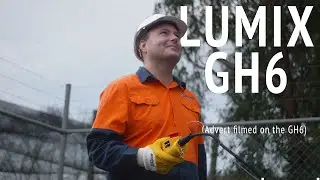 I shot this advert on the LUMIX GH6