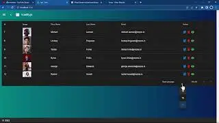 nuxt / vuetify data table / select api user by axios