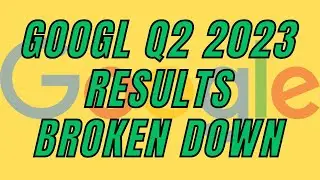 Alphabet Latest Quarterly Report Walkthrough - GOOG GOOGL 10-Q 2023 Q2